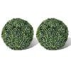 Boxwood Ball Artificial Leaf Topiary Ball 27 cm 2 pcs