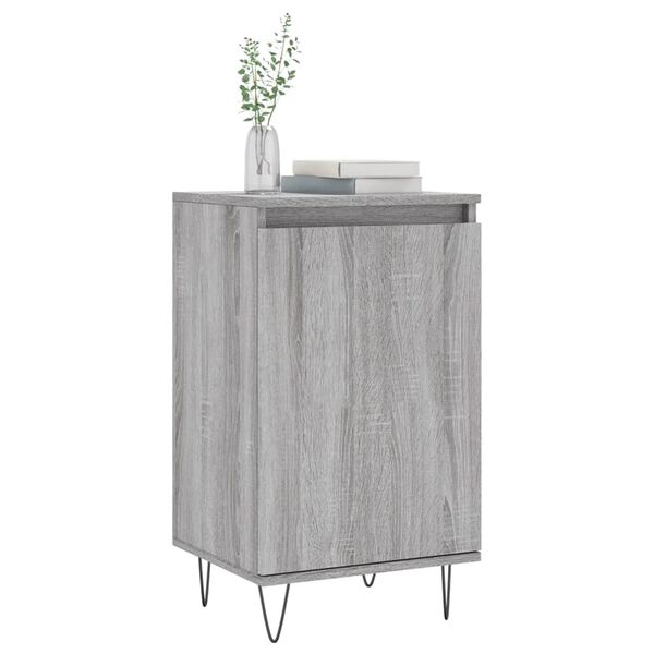 vidaXL Sideboard Grey Sonoma 40x35x70 cm Engineered Wood
