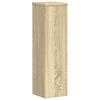 vidaXL Plant Stand 2pcs Sonoma Oak 17x17x60 cm Engineered Wood