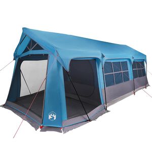 vidaXL Tents with Roof with Air Vent Blue 620 x 322 x 240 cm Polyester