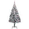 vidaXL Christmas Tree with 300 LEDs with Stand Green 300 cm PVC