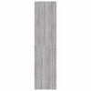 vidaXL Wardrobe Grey Sonoma 100x50x200 cm Engineered Wood
