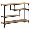 vidaXL Console Table Artisan Oak 100 x 30 x 75 cm Engineered wood