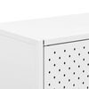 vidaXL Sideboard White 105x35x75 cm Steel