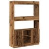 vidaXL Highboard&nbsp;Old Wood 92x33x140 cm Engineered Wood