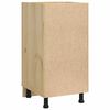 vidaXL Cabinet SKI Honey Brown 40 x 46 x 81 cm Solid Pine Wood