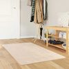 vidaXL Rug Print Cream 350 x 80 cm Polyester and PVC