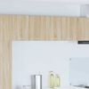 vidaXL Hanging Cabinet with Door Sonoma Oak and White 60 x 31 x 40 cm