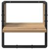 vidaXL Wall Shelf Artisian Oak 30 x 25 x 30 cm Engineered Wood