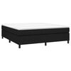 vidaXL Box Spring Bed Frame Black Super King Fabric (UK/IE/FI/NO only)