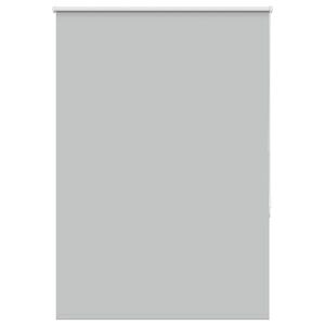vidaXL Roller Blind Blackout Light Grey 115x150 cm Fabric Width 110.7 cm Polyester