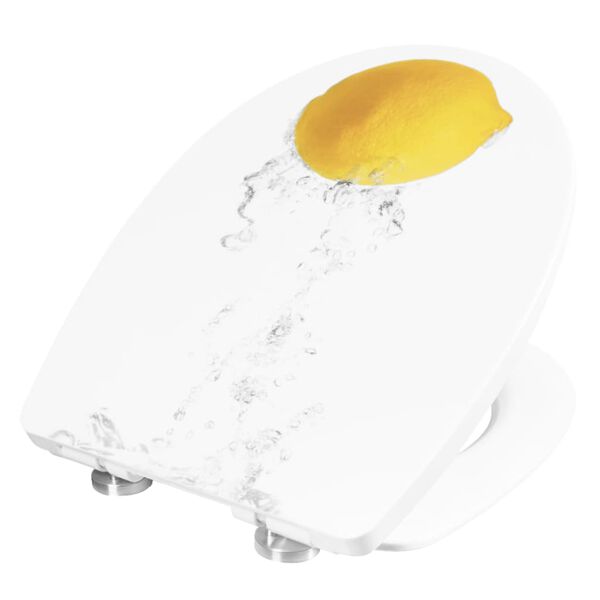CORNAT Toilet Seat with Soft-close LEMON Thermoplastic