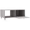 vidaXL Coffee Table Grey Sonoma 90x50x40 cm Engineered Wood