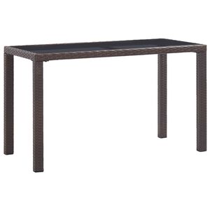 vidaXL Outdoor Dining Table | Brown