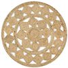 vidaXL Handmade Rug Braided Jute 150 cm
