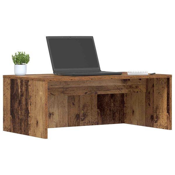 vidaXL Wall-Mounted Desk Old Wood 80 x 45 x 30 cm Engineered Wood