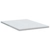 vidaXL Mattress Topper White 140 x 190 x 7 cm Jaquard Fabric