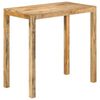 vidaXL Bar Table 112x60x108 cm Rough Mango Wood