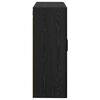 vidaXL Wall-Mounted Cabinet 2 pcs Black Oak 69.5 x 34 x 90 cm