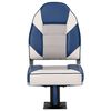 vidaXL Boat Seat with Pedestal 360&deg; Rotatable