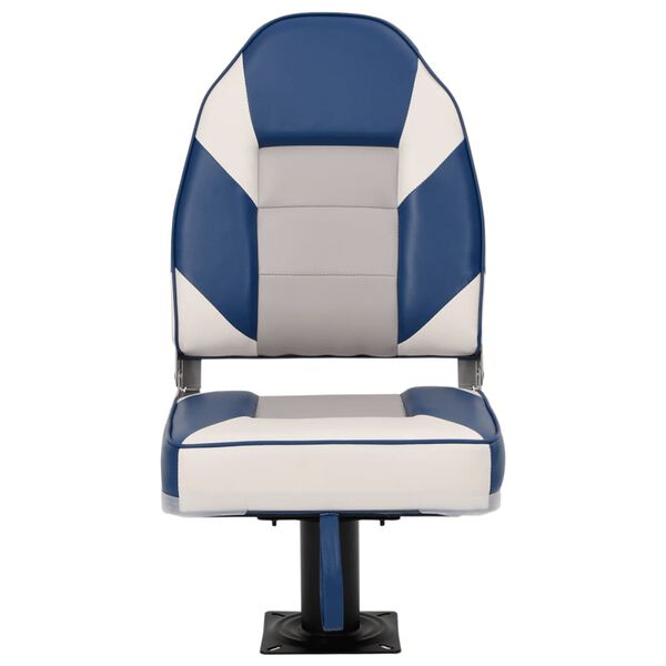 vidaXL Boat Seat with Pedestal 360&deg; Rotatable