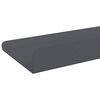 vidaXL Floating Shelf 3 pcs Anthracite 40 x 9 x 2.5 cm Steel