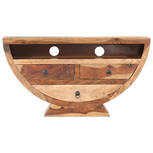 vidaXL TV Cabinet 100x30x52 cm Solid Acacia Wood