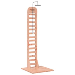 vidaXL Outdoor Shower 223 cm Solid Douglas Wood and Stainless Steel