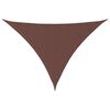 vidaXL Sunshade Sail Oxford Fabric Triangular 3x4x4 m Brown