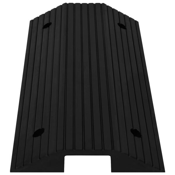 vidaXL Bridge Threshold Ramps 2 pcs 80x40x8 cm Rubber