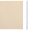vidaXL Garden Privacy Screen PVC 70x0.19 m Cream