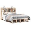 vidaXL Bookcase Bed without Mattress 140x200 cm Solid Wood Pine