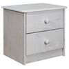 vidaXL Bedside Cabinet 43x34x40 cm Solid Pine Wood