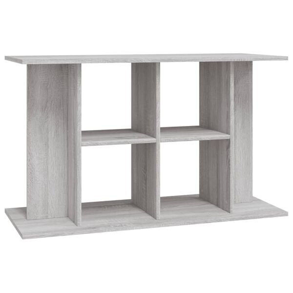 vidaXL Aquarium Stand Grey Sonoma 100x40x60 cm Engineered Wood