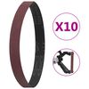 vidaXL Sanding Belts 10 pcs P100 40x760 mm