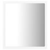 vidaXL LED Bathroom Mirror White 40x8.5x37 cm Acrylic