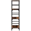 vidaXL Book Cabinet Old Wood 50x33x117.5 cm Engineered Wood