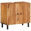 vidaXL 2 Piece Bathroom Cabinet Set Solid Wood Acacia