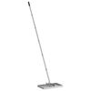vidaXL Garden Rake Manual Silver 45 x 25 x 200 cm Stainless Steel