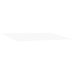 vidaXL Awning Replacement Fabric White 300 x 250 cm Polyester