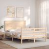 vidaXL Bed Frame without Mattress 140x200 cm Solid Wood