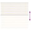 vidaXL Zebra Blind Marble Beige 160x100 cm Fabric Width 155.9 cm Polyester