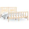 vidaXL Bed Frame without Mattress Solid Wood Pine 160x200 cm