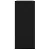 vidaXL Book Cabinet/Room Divider Black 40x30x72 cm