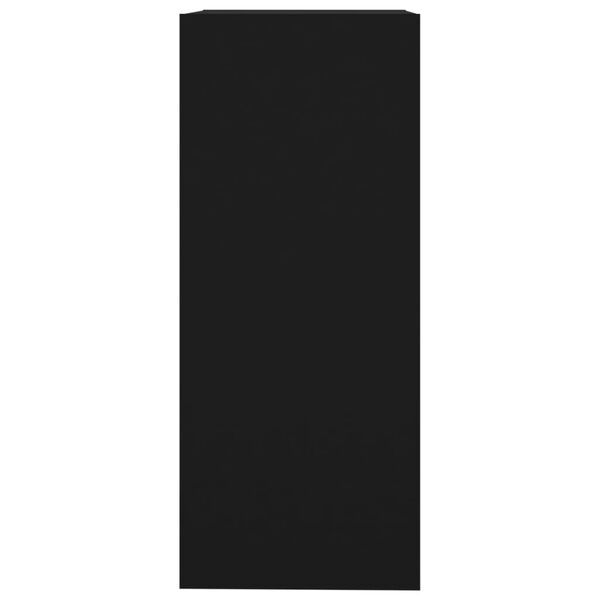 vidaXL Book Cabinet/Room Divider Black 40x30x72 cm