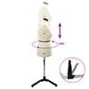 vidaXL Adjustable Dress Form Female Height Adjustable Cream L Velvet
