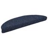 vidaXL Stair Mats Self-adhesive 20 pcs 56x17x3 cm Blue Half Round
