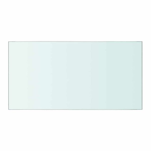 vidaXL Shelf Panel Glass Clear 40x20 cm