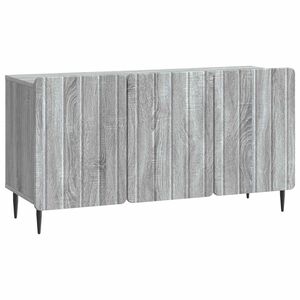 vidaXL TV Cabinet 99 x 34.5 x 52 cm Grey Sonoma Engineered Wood