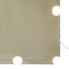 vidaXL Mirror Cabinet with LED Old Wood 90x31.5x62 cm
